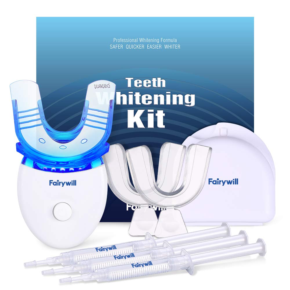 Teeth whitening kit. Deluxe Teeth Whitening Kit. Teeth Whitening Kit Blue Light. Certified Teeth Whitening Kit.